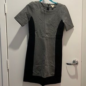 Black & Grey J.Crew Dress - perf condition, minimal wearing